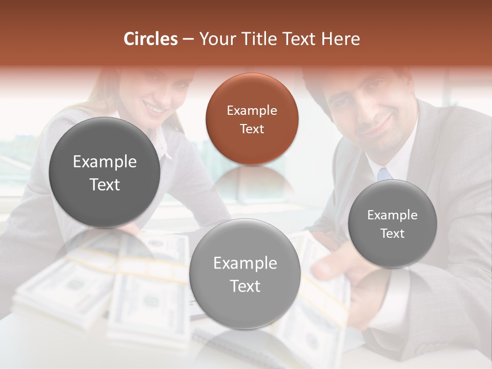 Manager Working Banking PowerPoint Template