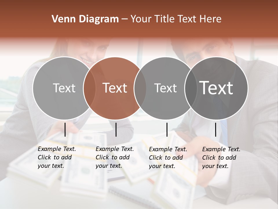 Manager Working Banking PowerPoint Template