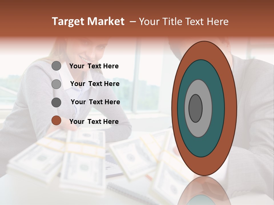 Manager Working Banking PowerPoint Template