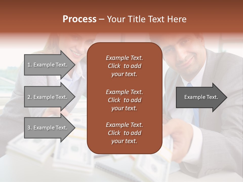 Manager Working Banking PowerPoint Template