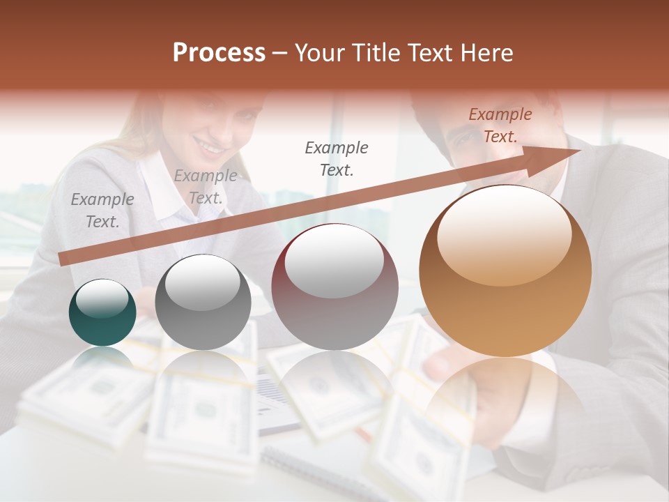Manager Working Banking PowerPoint Template