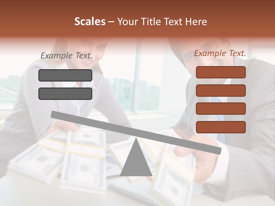 Manager Working Banking PowerPoint Template