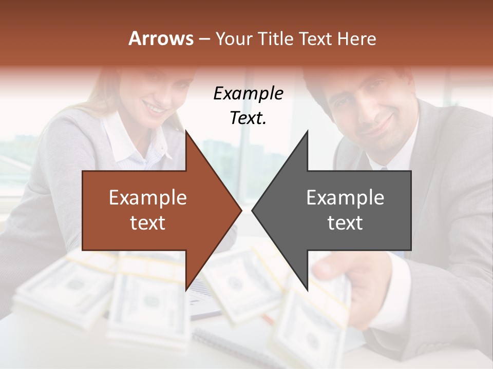 Manager Working Banking PowerPoint Template