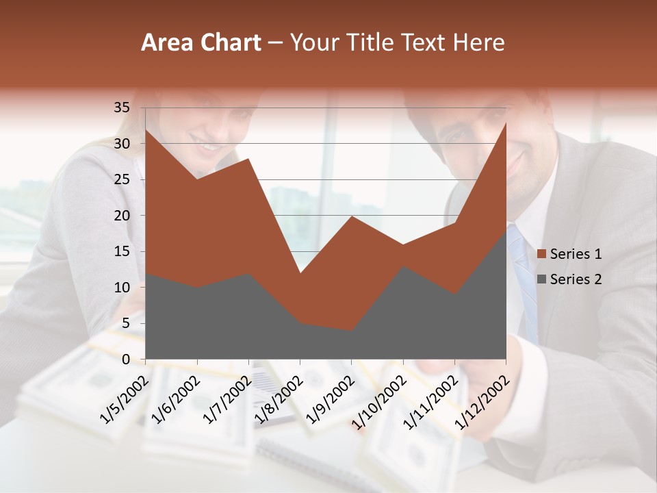 Manager Working Banking PowerPoint Template