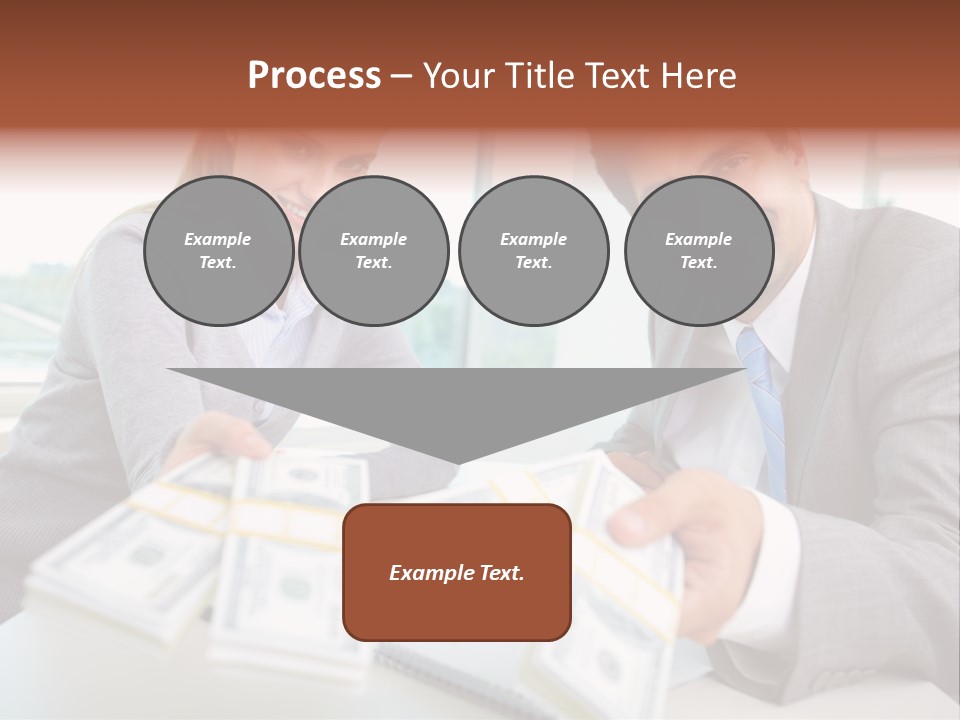 Manager Working Banking PowerPoint Template