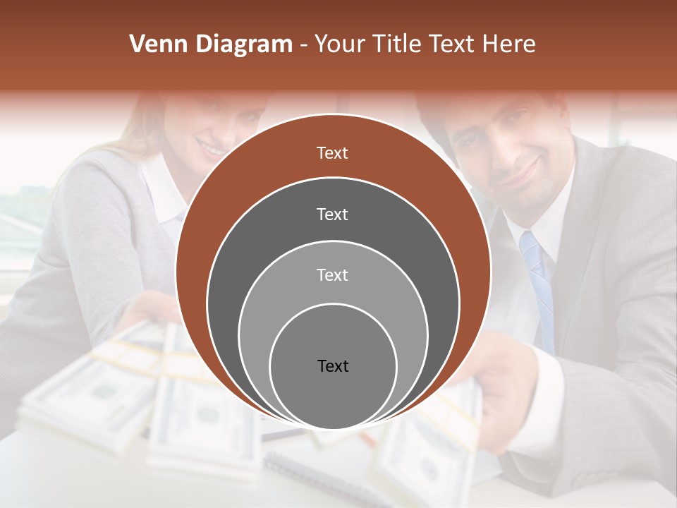 Manager Working Banking PowerPoint Template
