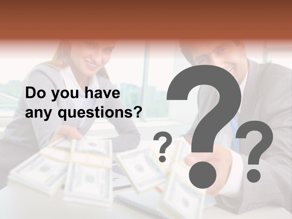 Manager Working Banking PowerPoint Template