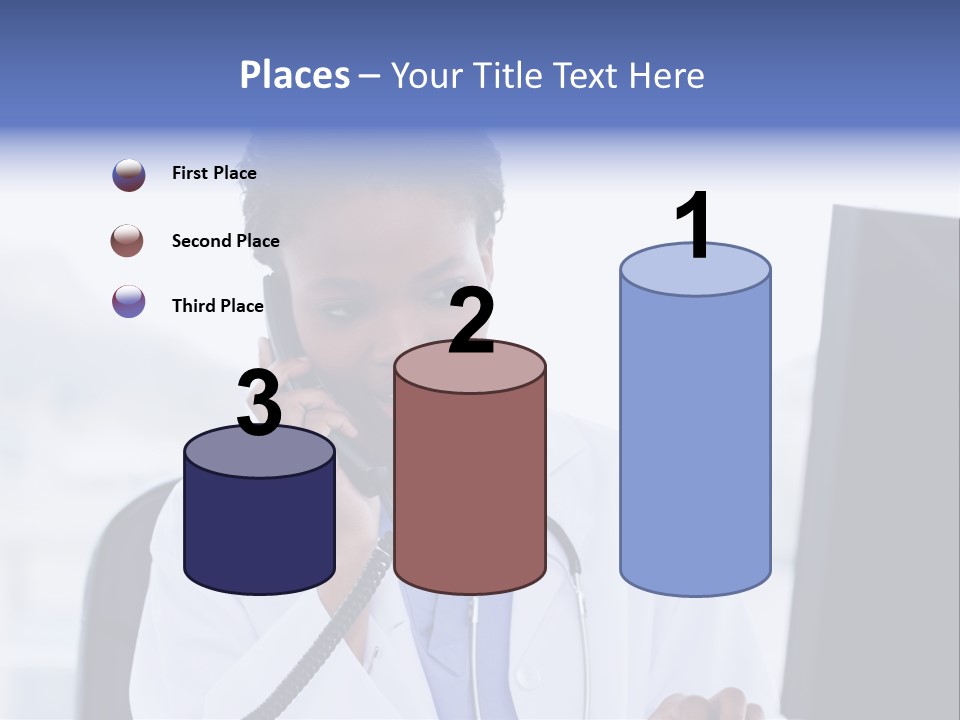 Professional Health Typing PowerPoint Template