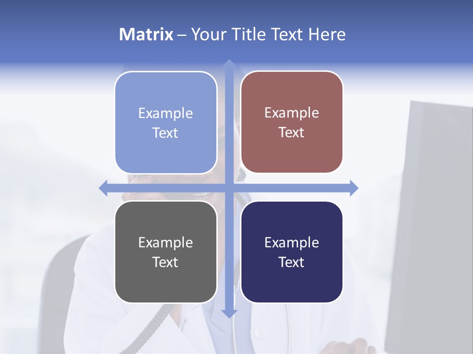 Professional Health Typing PowerPoint Template