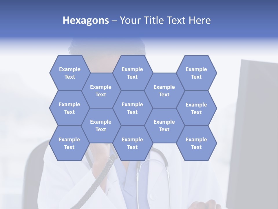 Professional Health Typing PowerPoint Template