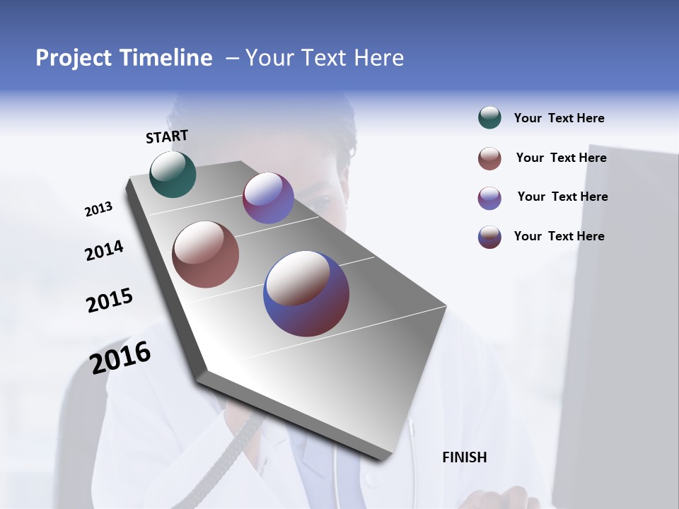Professional Health Typing PowerPoint Template