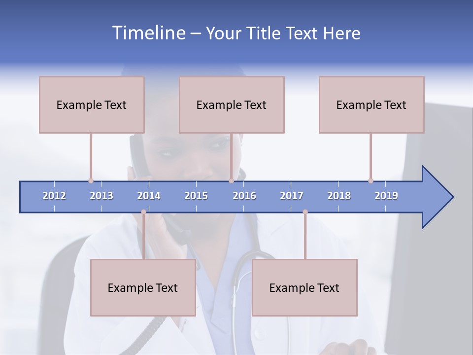 Professional Health Typing PowerPoint Template
