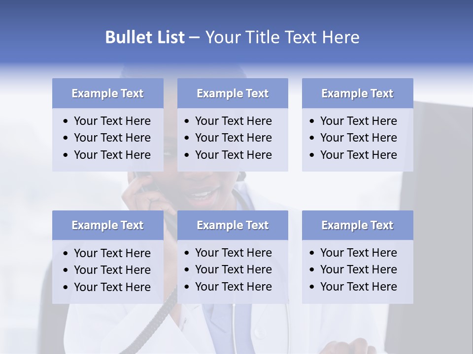 Professional Health Typing PowerPoint Template