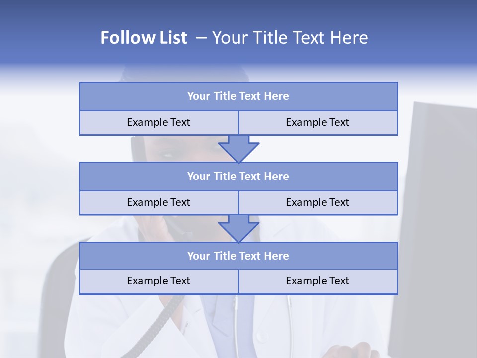 Professional Health Typing PowerPoint Template