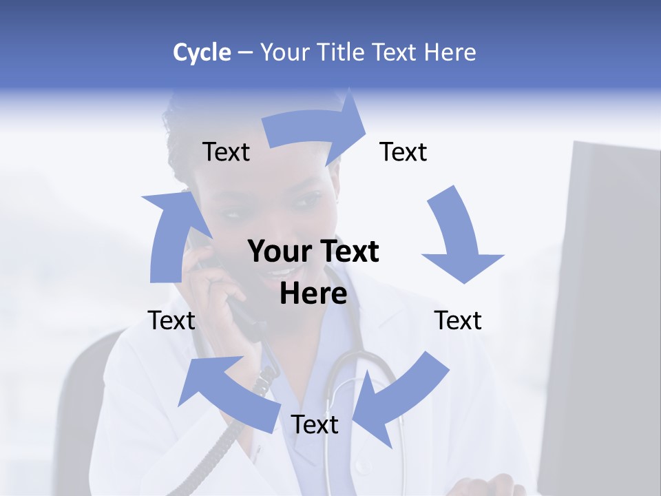 Professional Health Typing PowerPoint Template