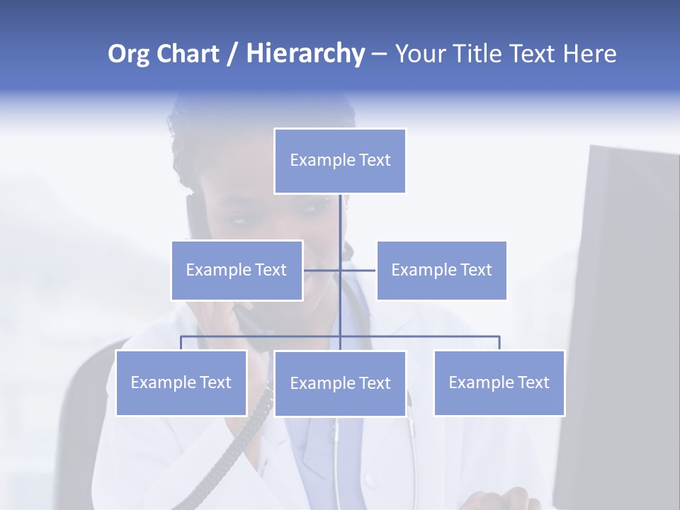 Professional Health Typing PowerPoint Template