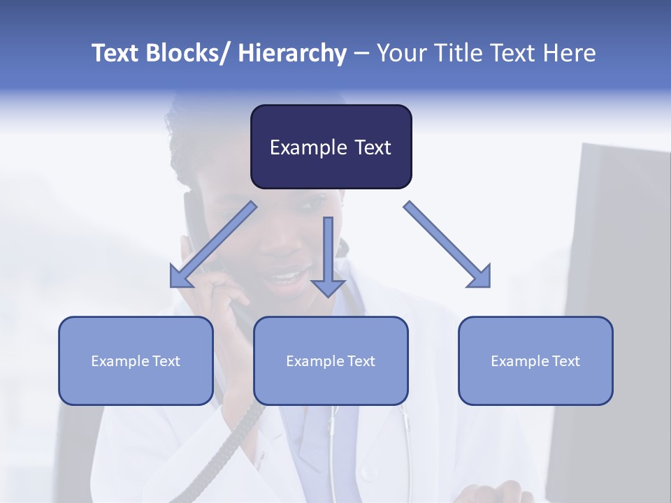 Professional Health Typing PowerPoint Template