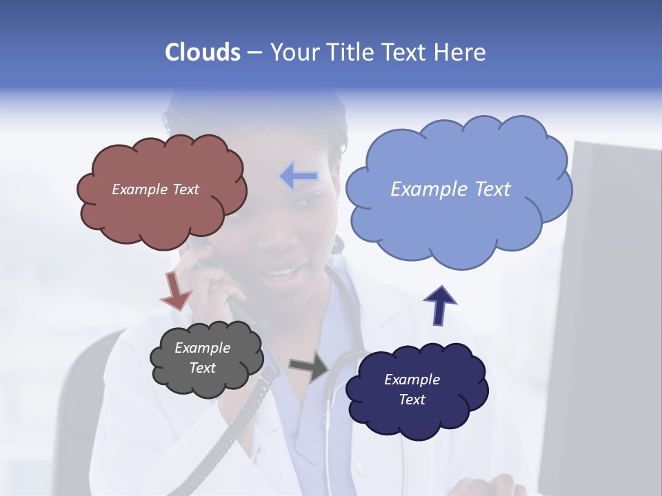 Professional Health Typing PowerPoint Template
