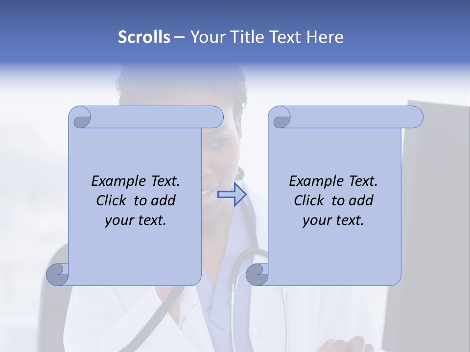 Professional Health Typing PowerPoint Template