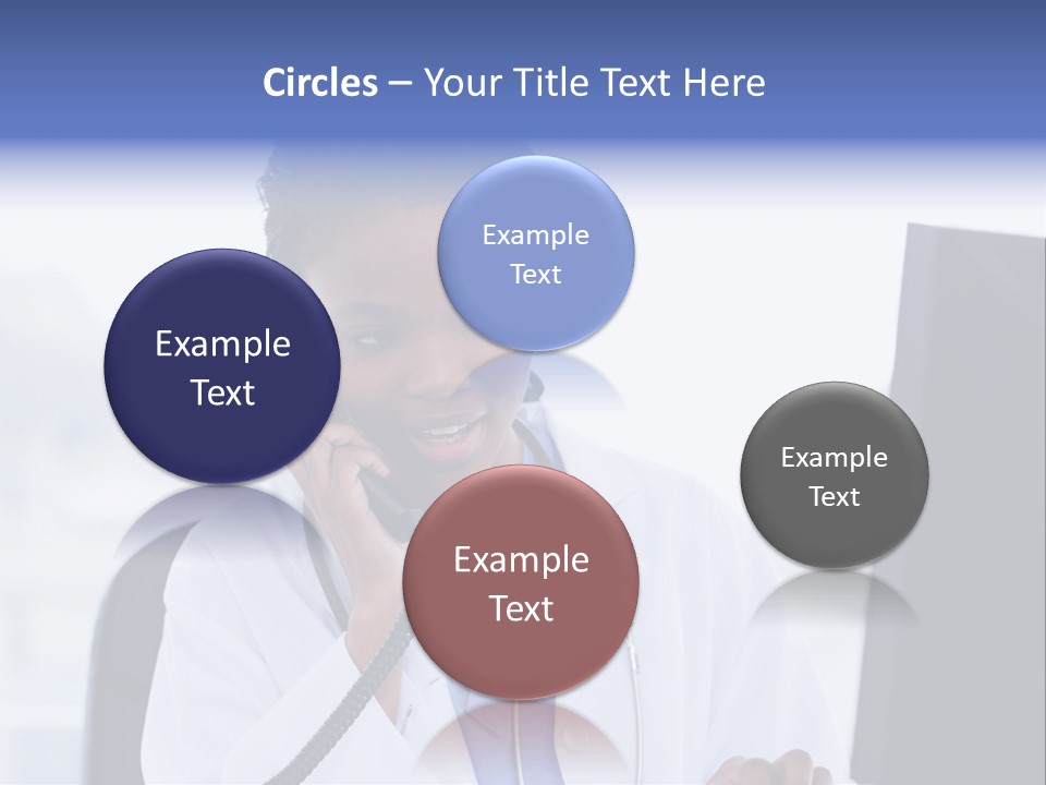 Professional Health Typing PowerPoint Template