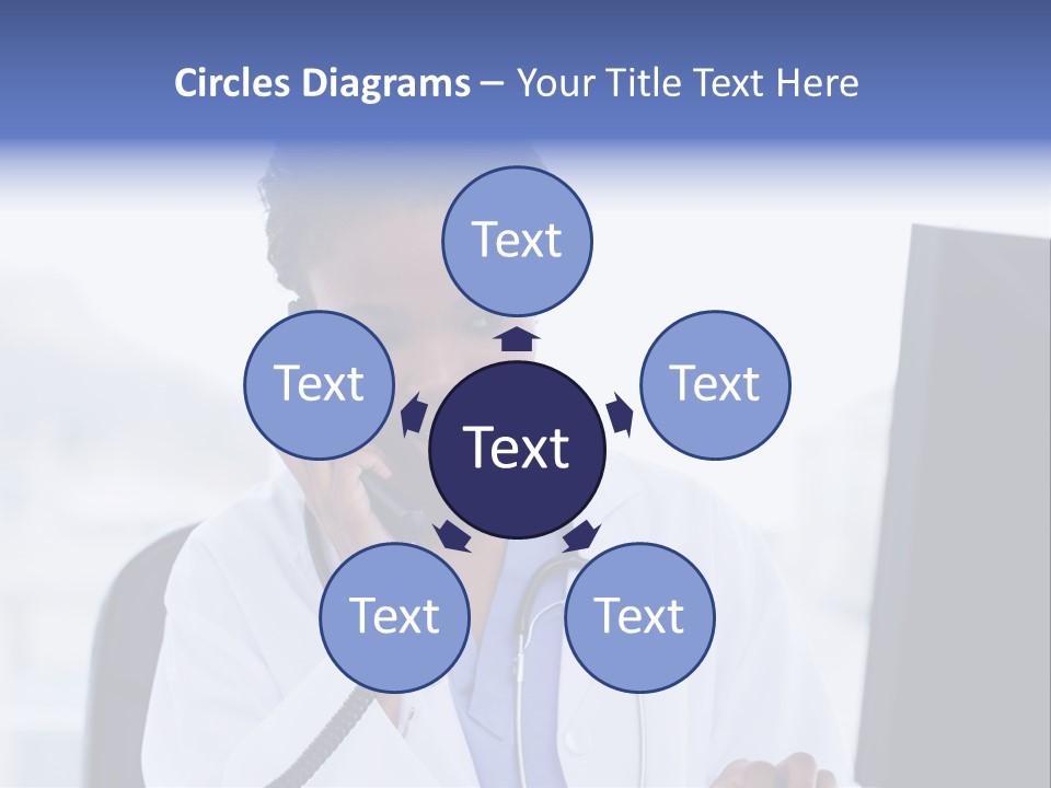 Professional Health Typing PowerPoint Template
