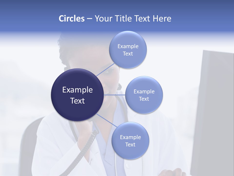 Professional Health Typing PowerPoint Template