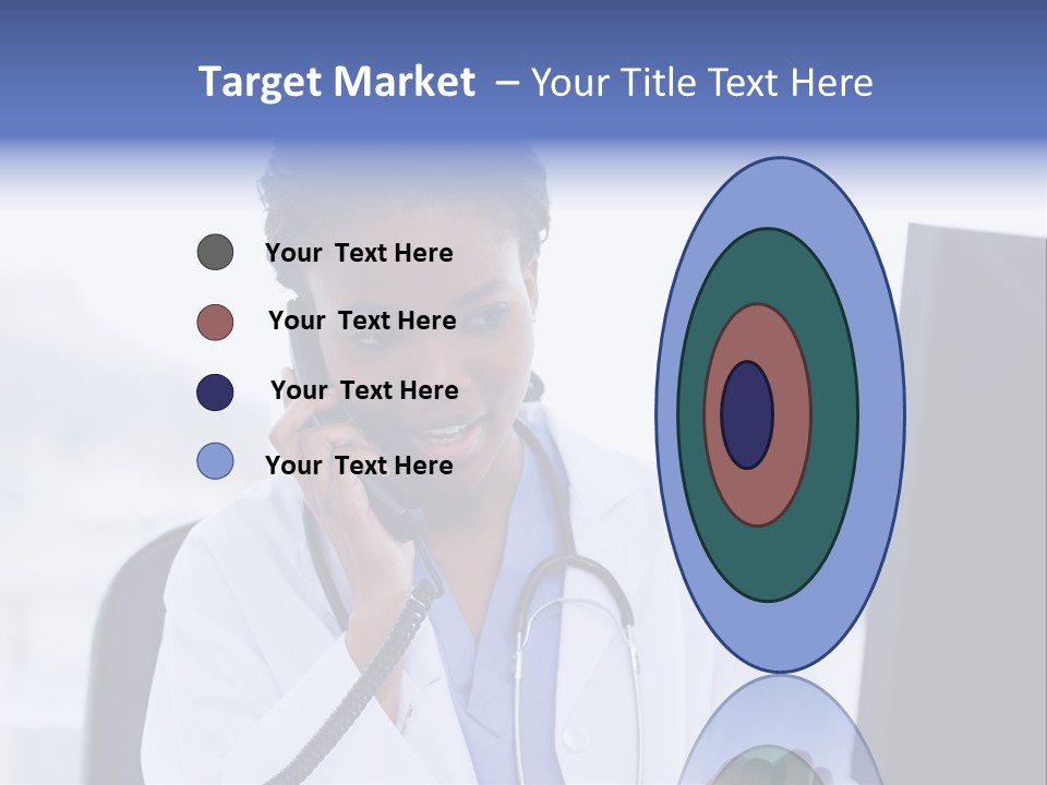 Professional Health Typing PowerPoint Template