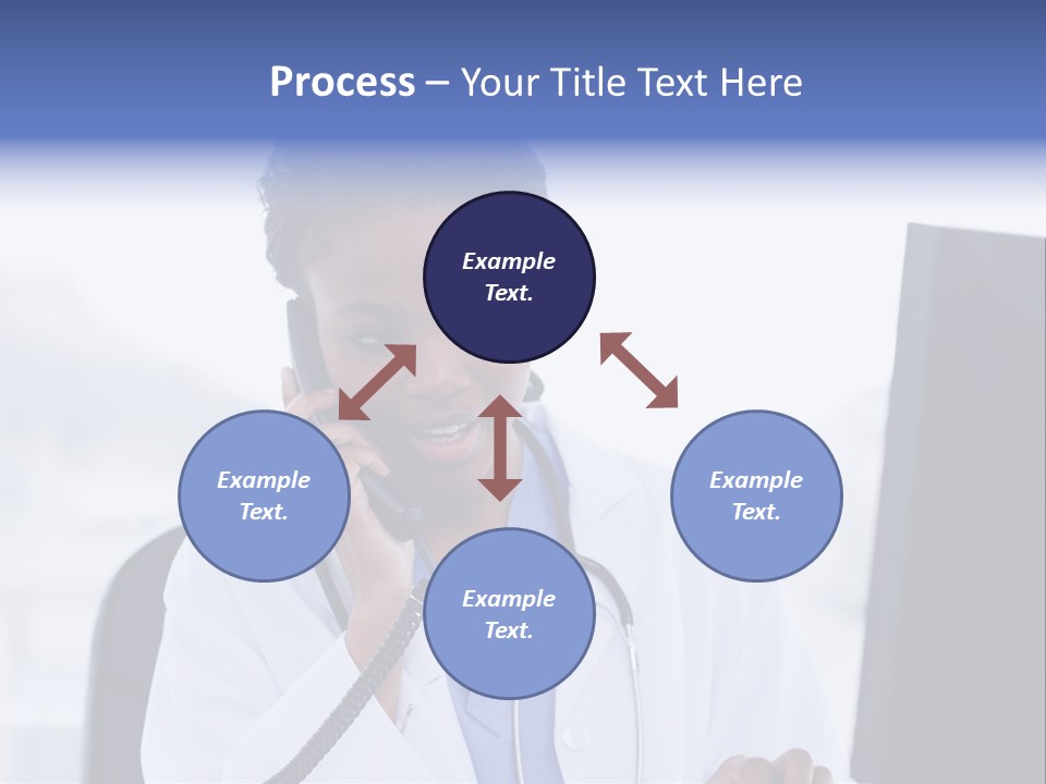Professional Health Typing PowerPoint Template