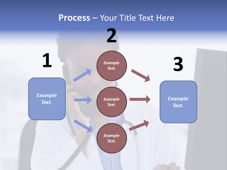 Professional Health Typing PowerPoint Template