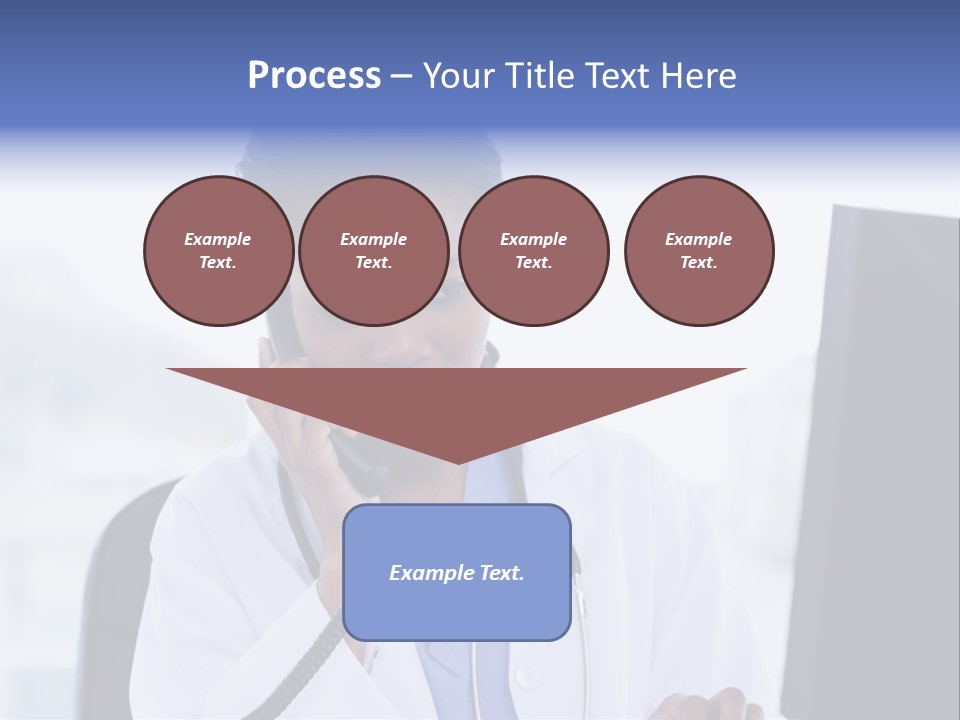 Professional Health Typing PowerPoint Template