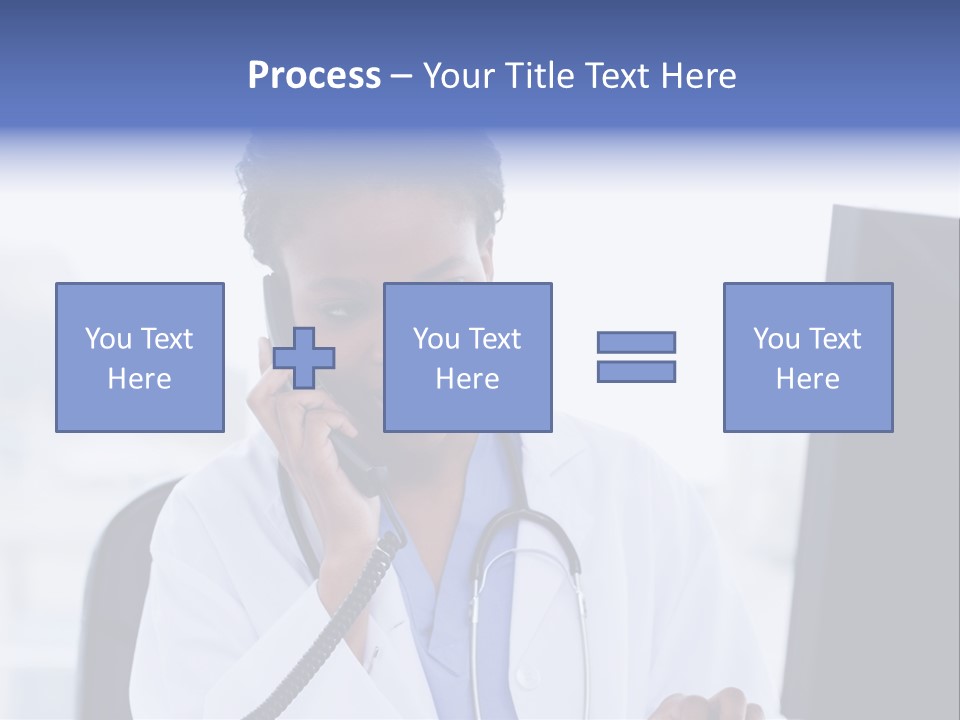 Professional Health Typing PowerPoint Template