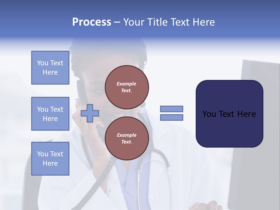 Professional Health Typing PowerPoint Template