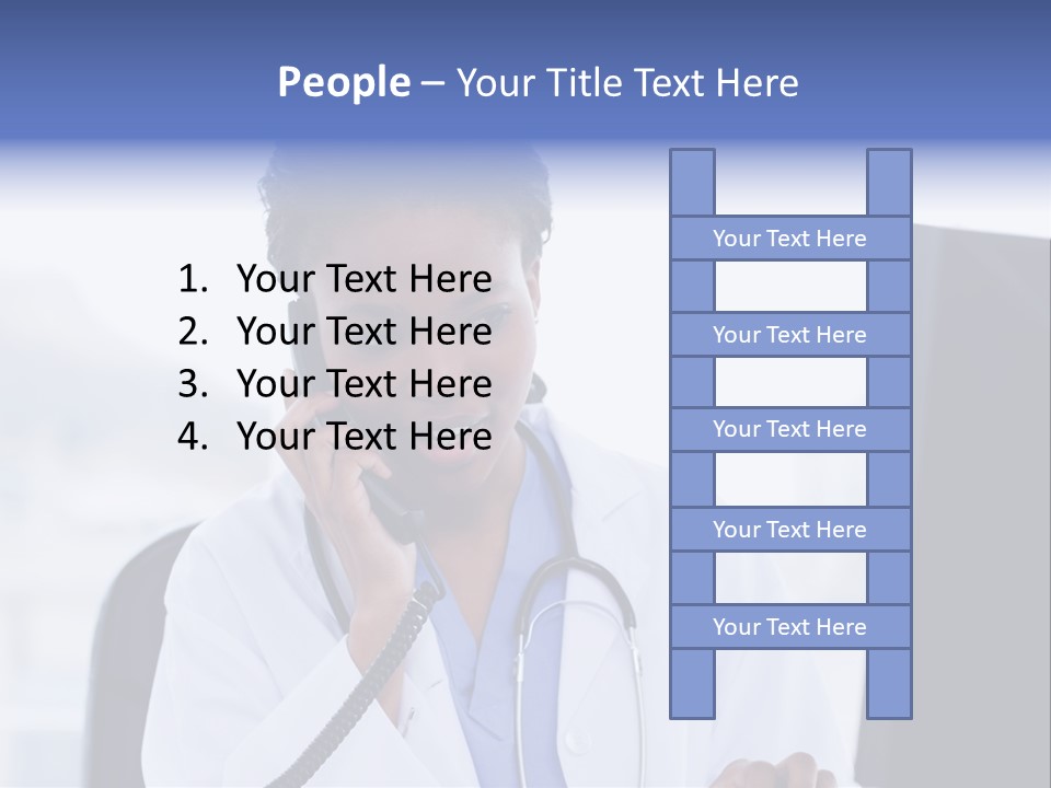 Professional Health Typing PowerPoint Template