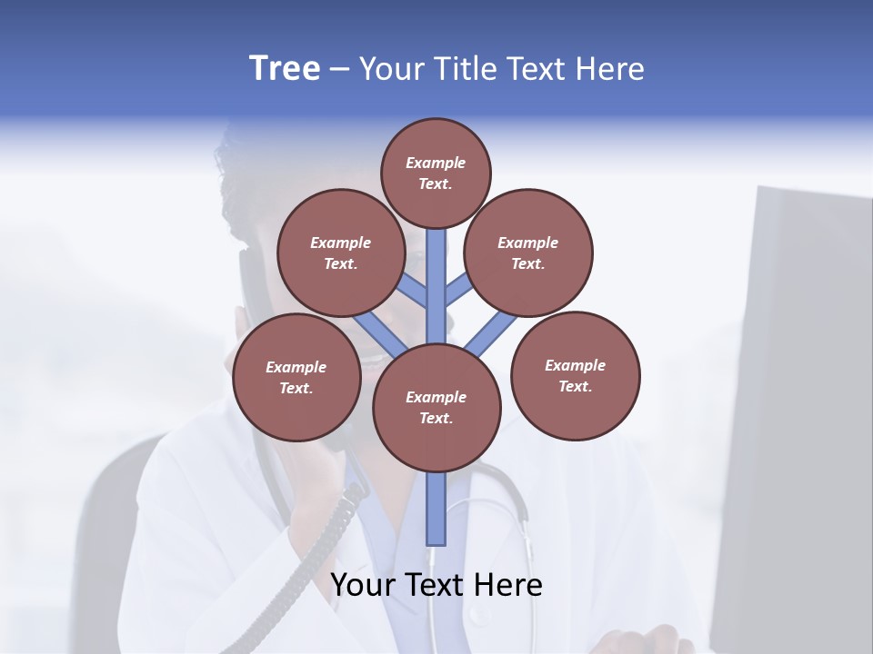 Professional Health Typing PowerPoint Template