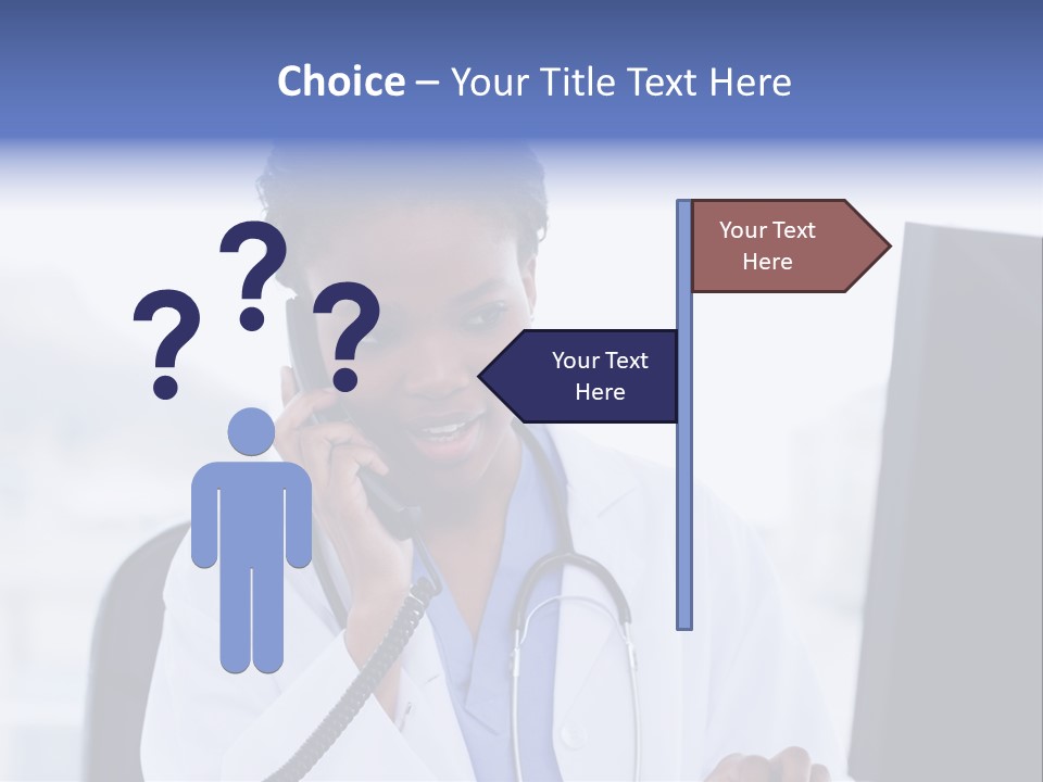 Professional Health Typing PowerPoint Template