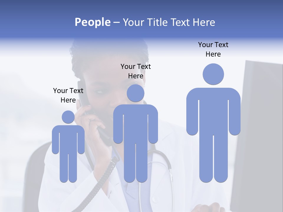 Professional Health Typing PowerPoint Template