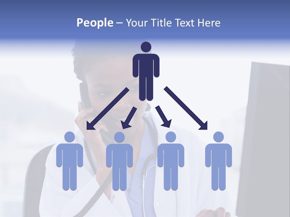 Professional Health Typing PowerPoint Template