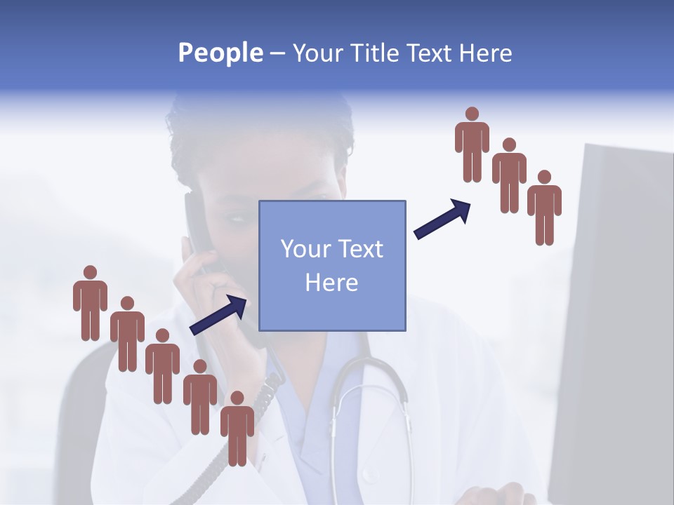 Professional Health Typing PowerPoint Template
