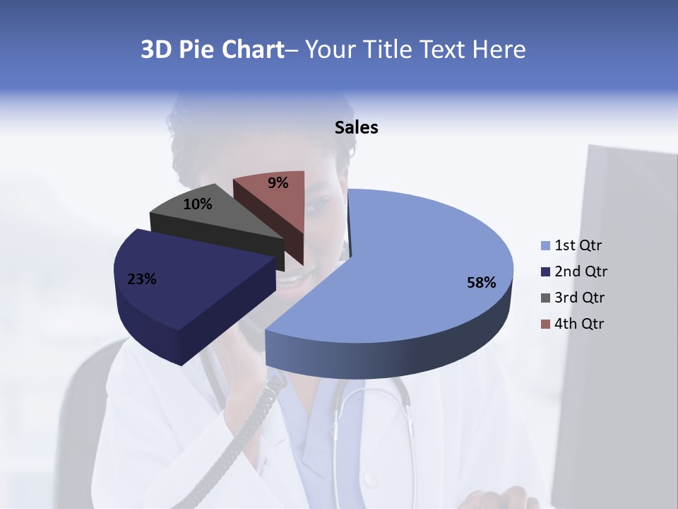 Professional Health Typing PowerPoint Template