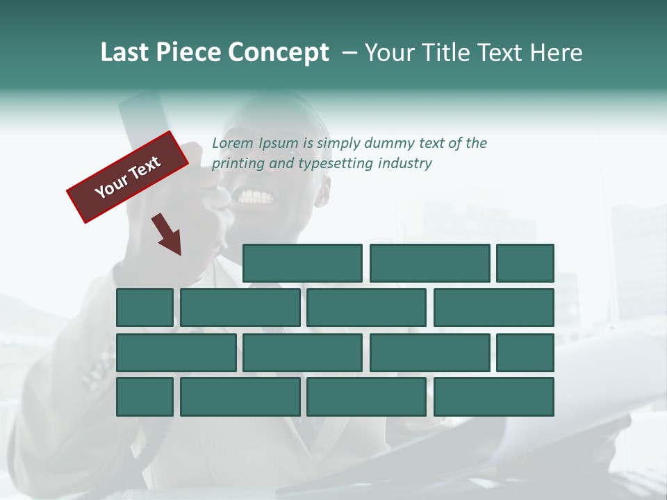 Anger Paper Boss PowerPoint Template