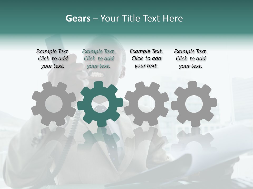 Anger Paper Boss PowerPoint Template