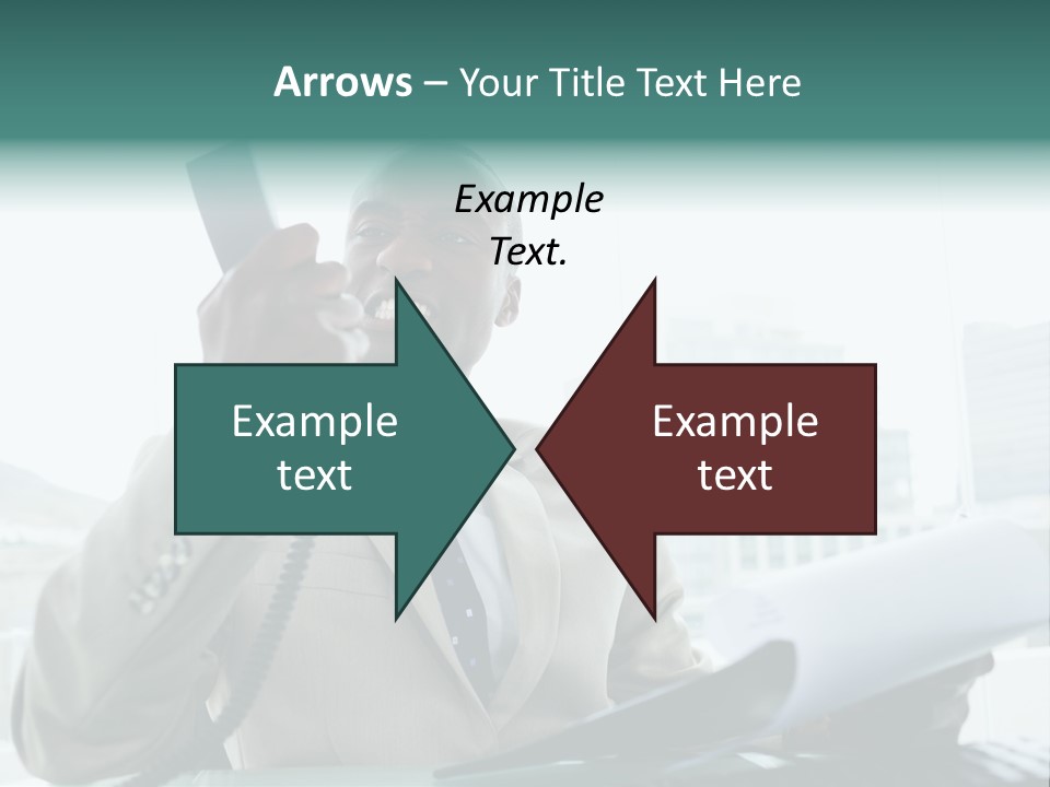 Anger Paper Boss PowerPoint Template