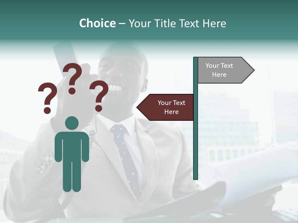 Anger Paper Boss PowerPoint Template