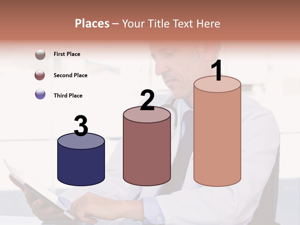 Care Electronic Screen PowerPoint Template