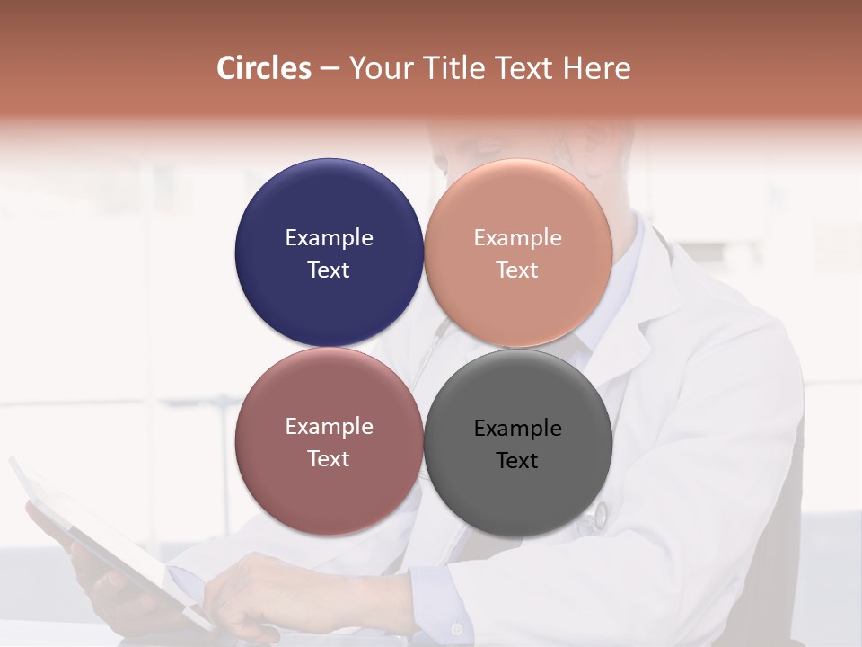 Care Electronic Screen PowerPoint Template
