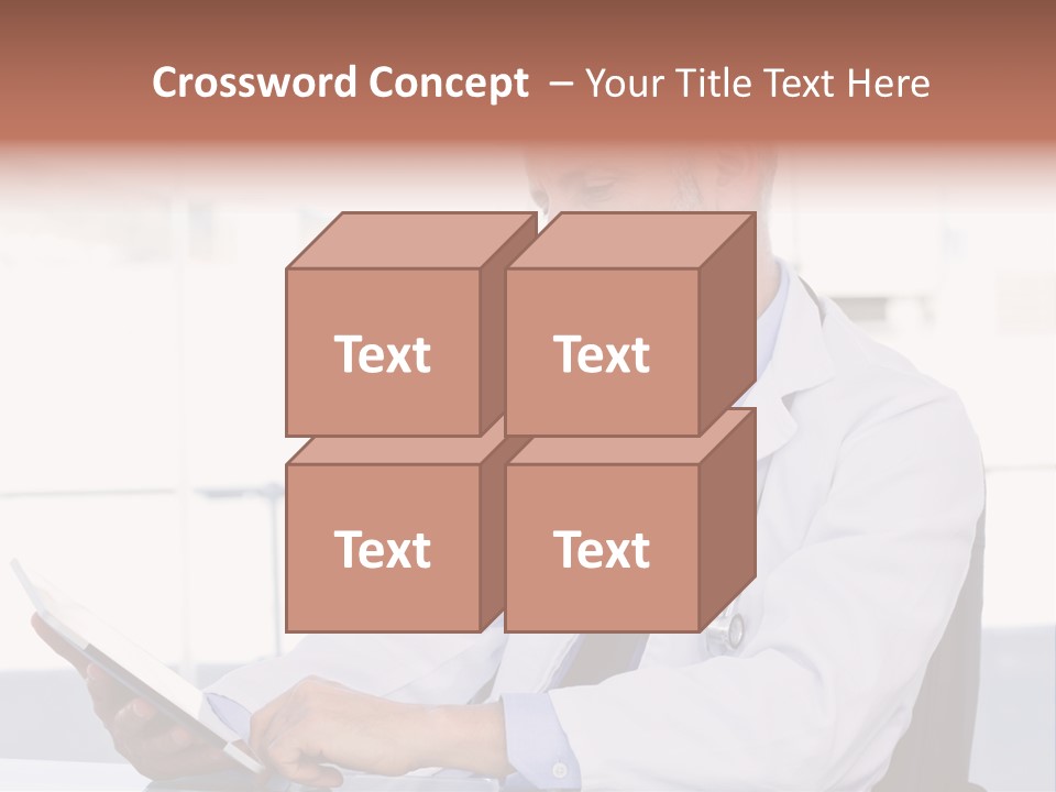 Care Electronic Screen PowerPoint Template