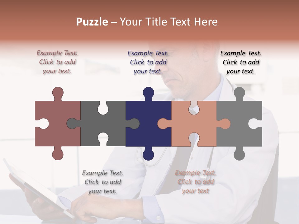 Care Electronic Screen PowerPoint Template