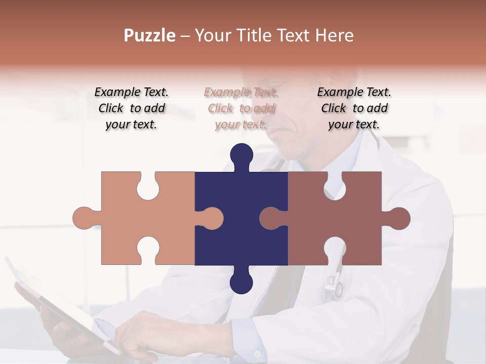 Care Electronic Screen PowerPoint Template