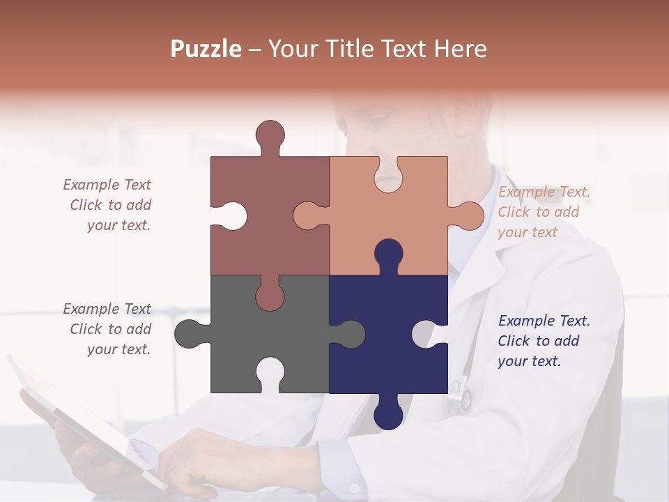 Care Electronic Screen PowerPoint Template