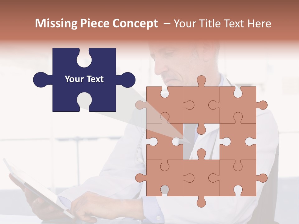 Care Electronic Screen PowerPoint Template